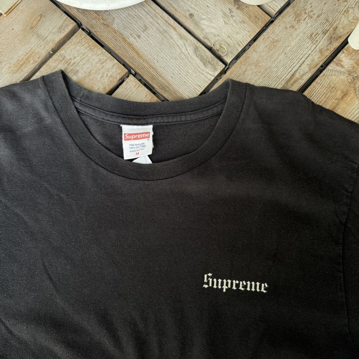 Supreme Supreme Giger PhotoTee Black Medium Size US M / EU 48-50 / 2 - 2 Thumbnail