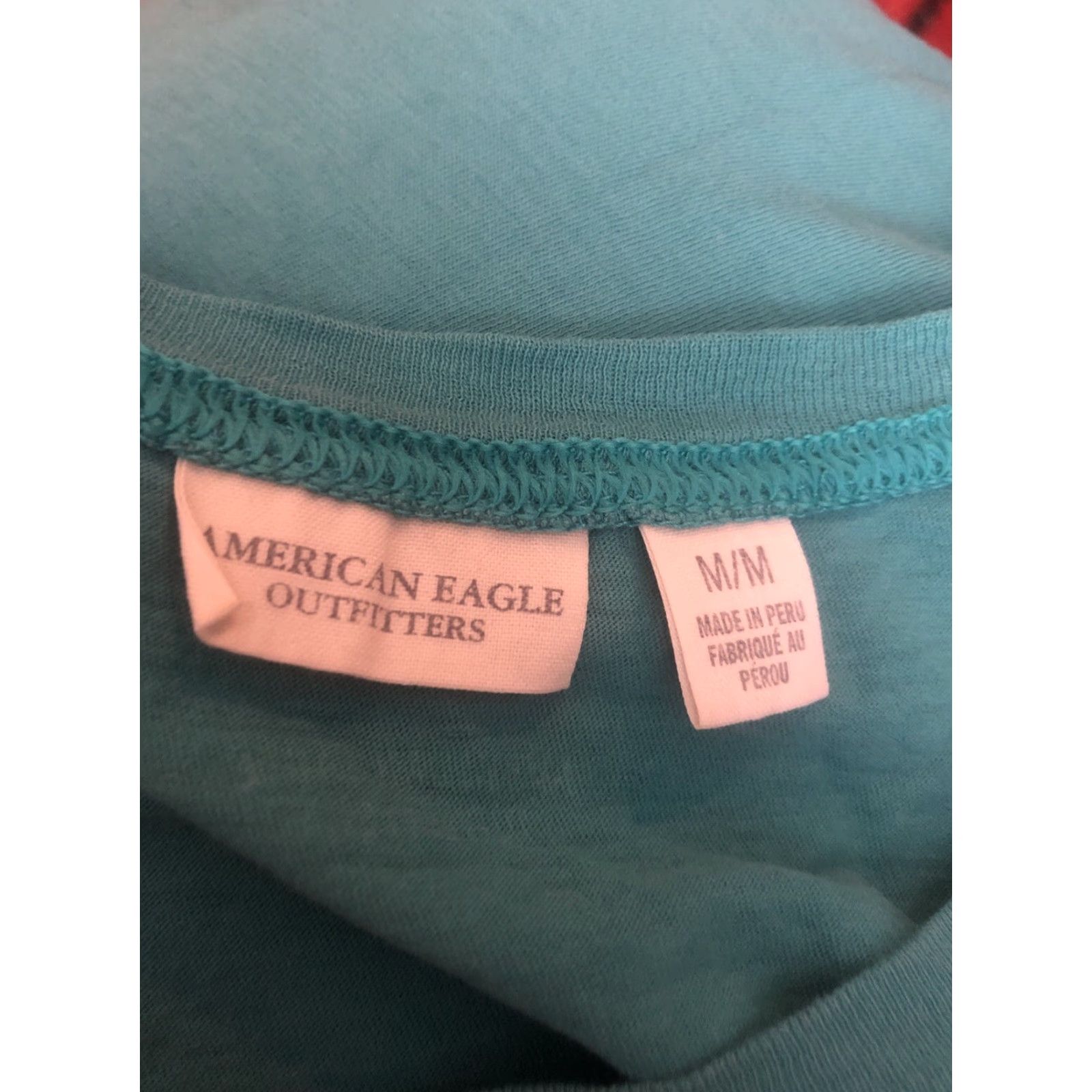 American Eagle Outfitters VINTAGE Women’s American Eagle Outfitters T-Shirt Green Kangaroo Hip Hop Australia Sz M Size M / US 6-8 / IT 42-44 - 3 Thumbnail