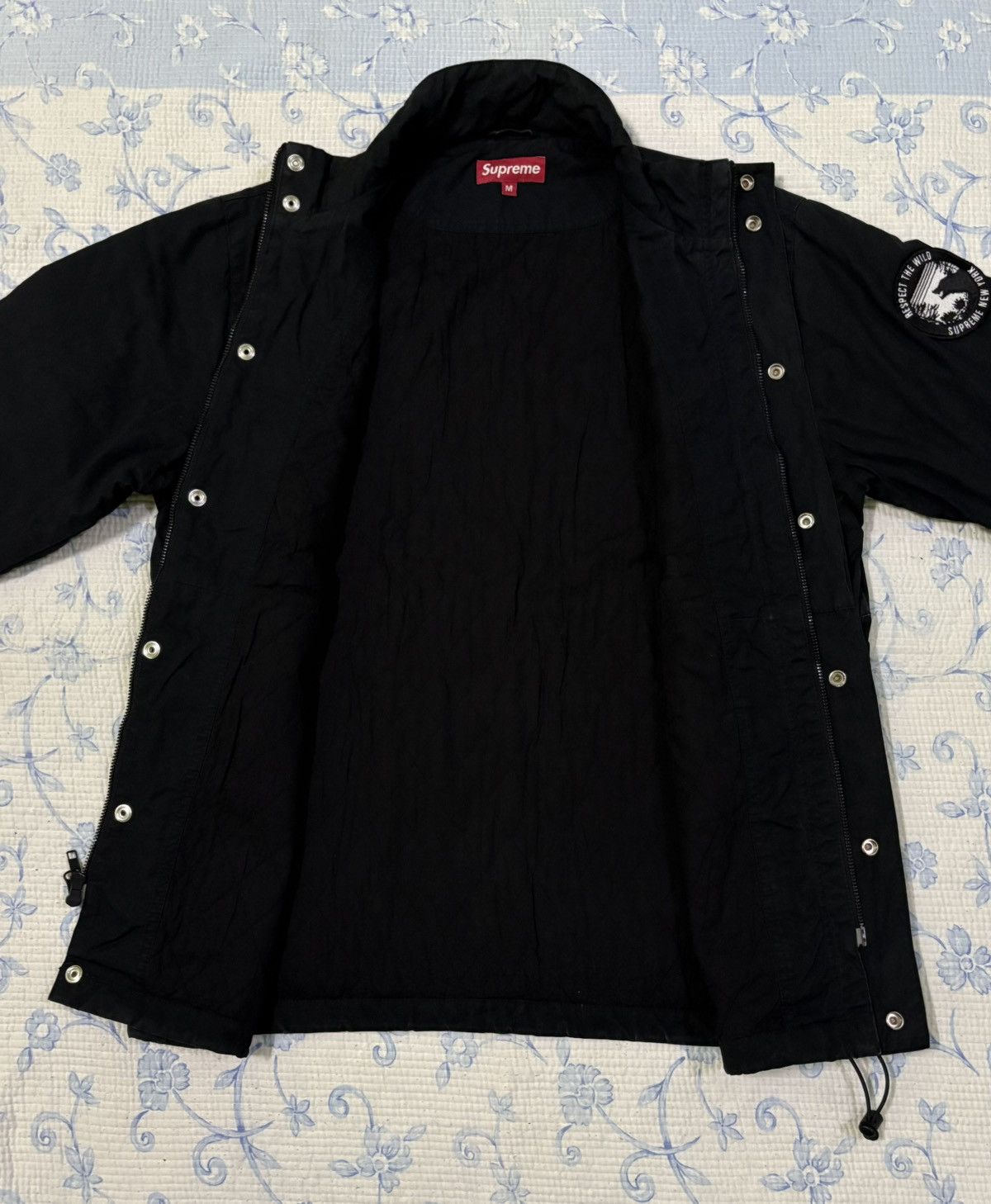 Supreme Japanese Supreme Long Jacket Black Parka Size US M / EU 48-50 / 2 - 5 Thumbnail