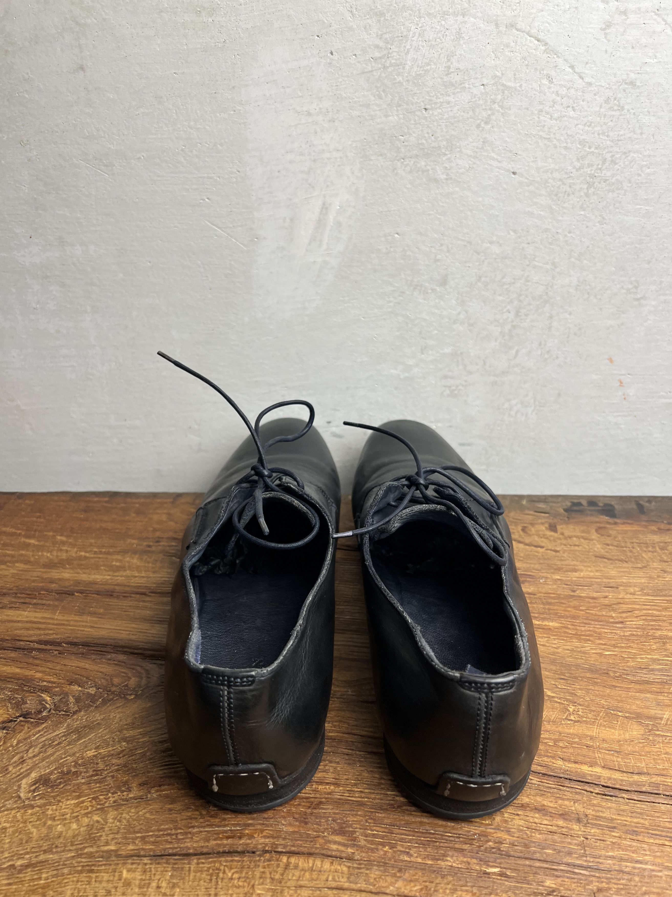 Alexander McQueen Alexander Mcqueen Black Leather Derby Shoes Size US 11 / EU 44 - 8 Thumbnail