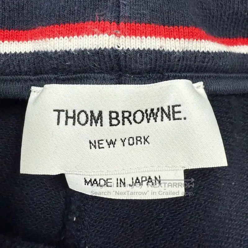 Thom Browne Thom Browne Casual Navy Cotton Trousers . Size US 26 / EU 42 - 3 Thumbnail
