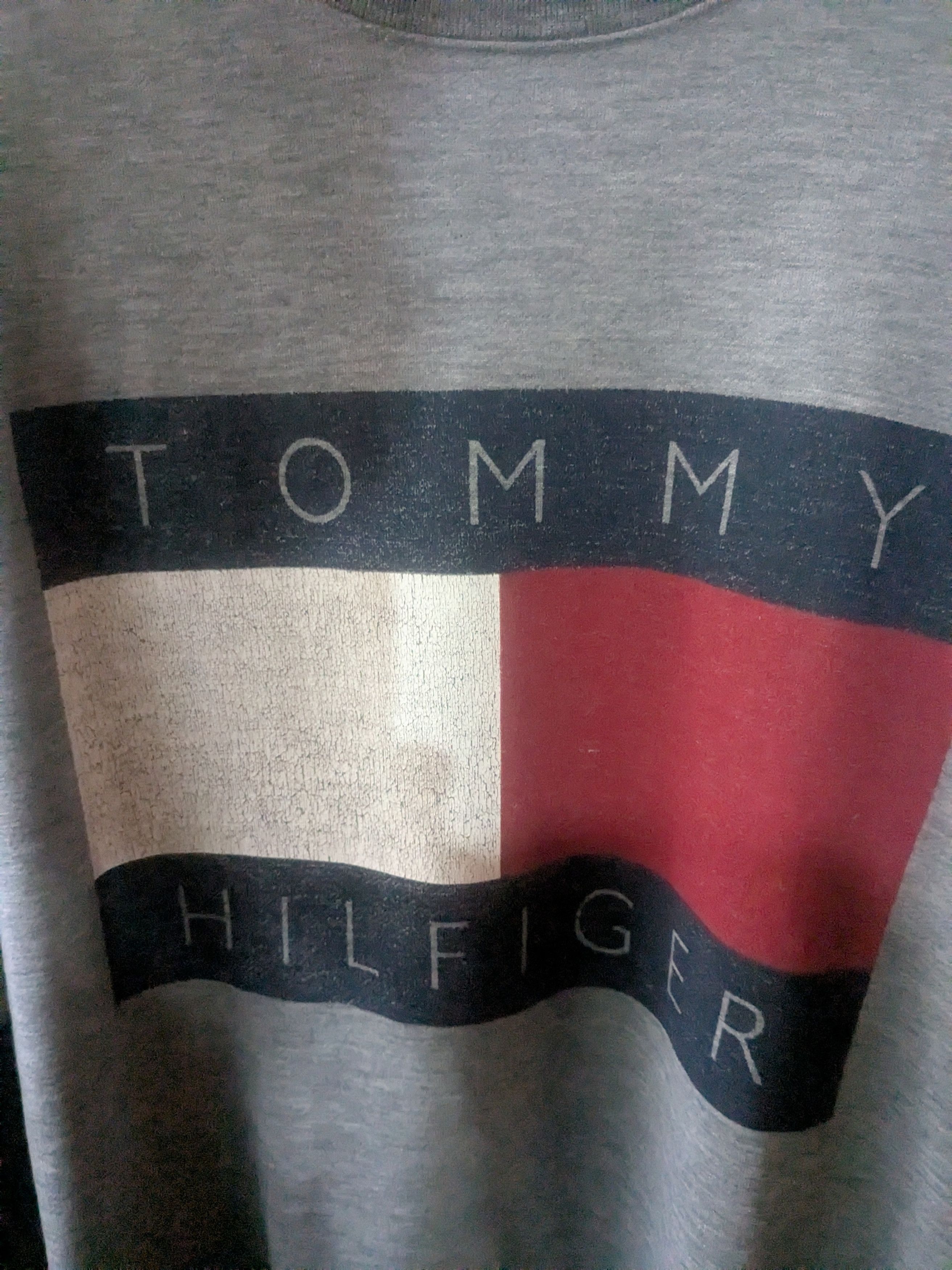 Tommy Hilfiger tommy Hilfiger vintage 90's sweater big logo rare Size US M / EU 48-50 / 2 - 2 Thumbnail