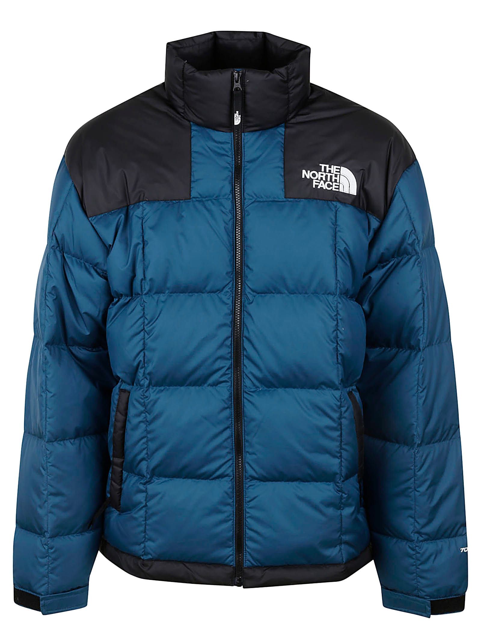 The North Face o1s22i1n1124 Short Down Jacket in Black Blue Size US L / EU 52-54 / 3 - 1 Thumbnail