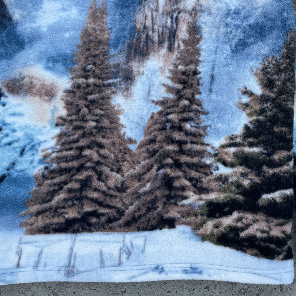 Vintage Vintage Zip Hoodie Fleece Overprint With Wolf Y2K 90s USA Size US M / EU 48-50 / 2 - 12 Thumbnail
