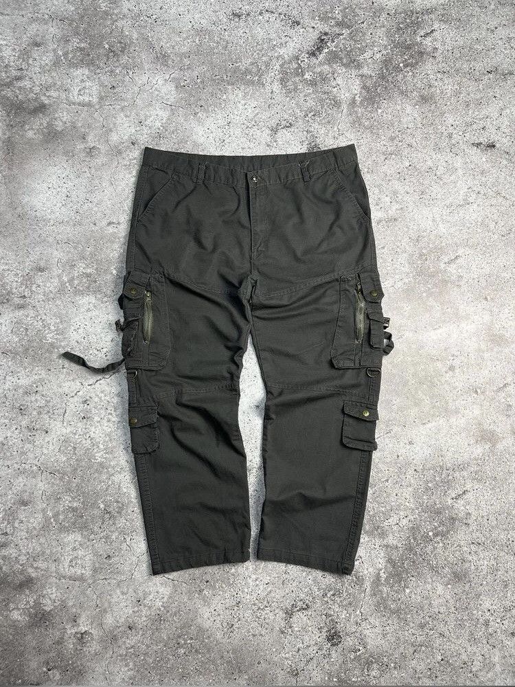 Carhartt × Japanese Brand × Vintage Vintage Cargo Pants Carhartt Style Men’s CarharttWip Y2K Size US 34 / EU 50 - 1 Thumbnail