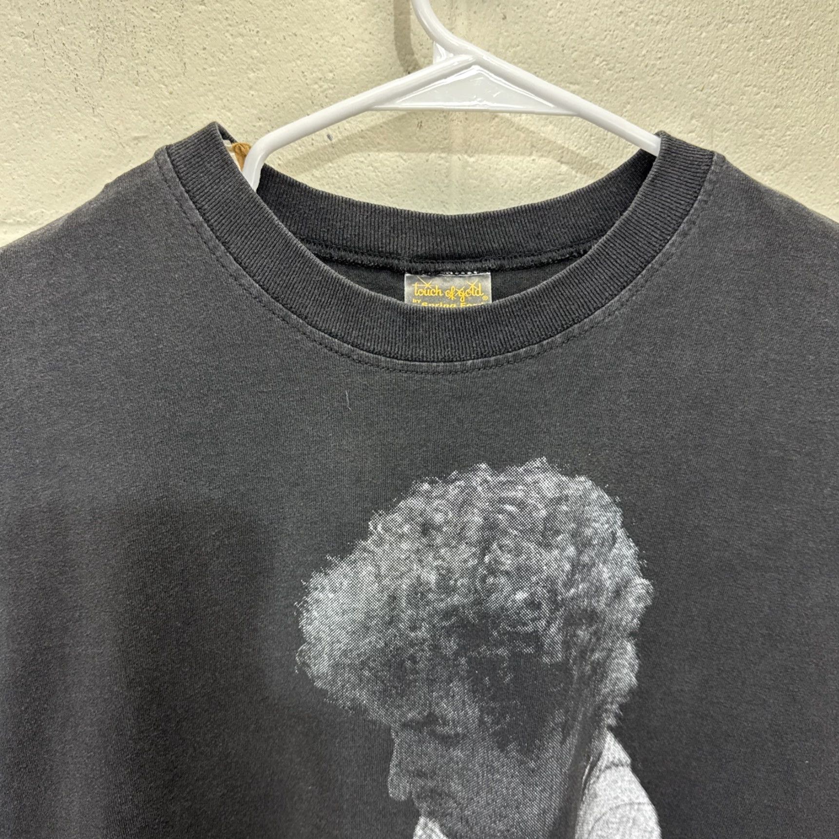Vintage VINTAGE 1994 Bob Dylan T-Shirt Mens Large Black Graphic Tee 90s Music Rock Size US L / EU 52-54 / 3 - 5 Thumbnail