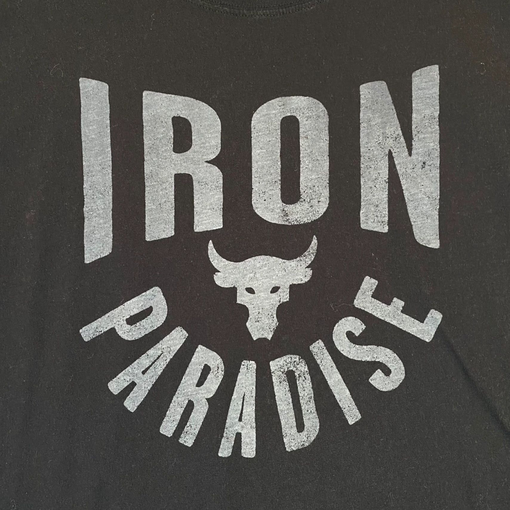 Under Armour Under Armour Shirt Womens XL Black Cotton Paradise Iron Loose Fit Casual Size XL / US 12-14 / IT 48-50 - 2 Thumbnail