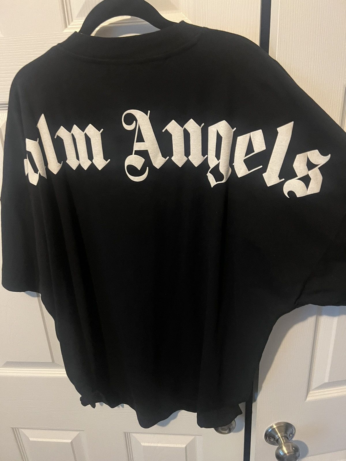 Palm Angels Palm Angels Black Oversized T-Shirt Size US L / EU 52-54 / 3 - 5 Thumbnail