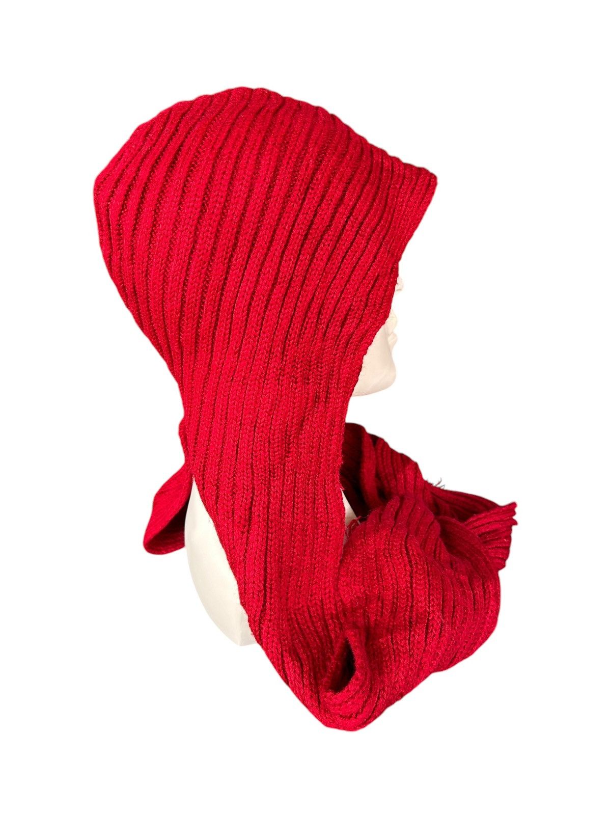 Japanese Brand × Kapital × Vintage Balaclava Masked Brand i.n.e knitt Beanie Scarf Rare🎌☠️☠️ Size ONE SIZE - 8 Thumbnail