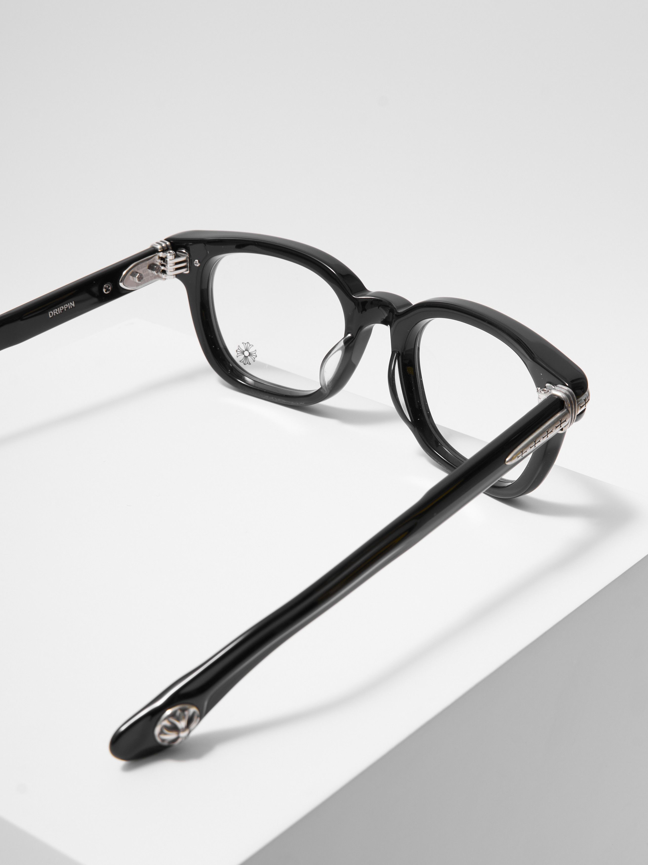 Chrome Hearts CHROME HEARTS DRIPPIN BLACK GLASSES Size ONE SIZE - 2 Thumbnail