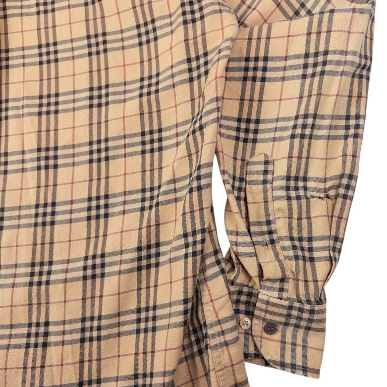 Burberry Vintage Burberry Nova Check Long Sleeve Button Shirt Size L Size US L / EU 52-54 / 3 - 6 Thumbnail