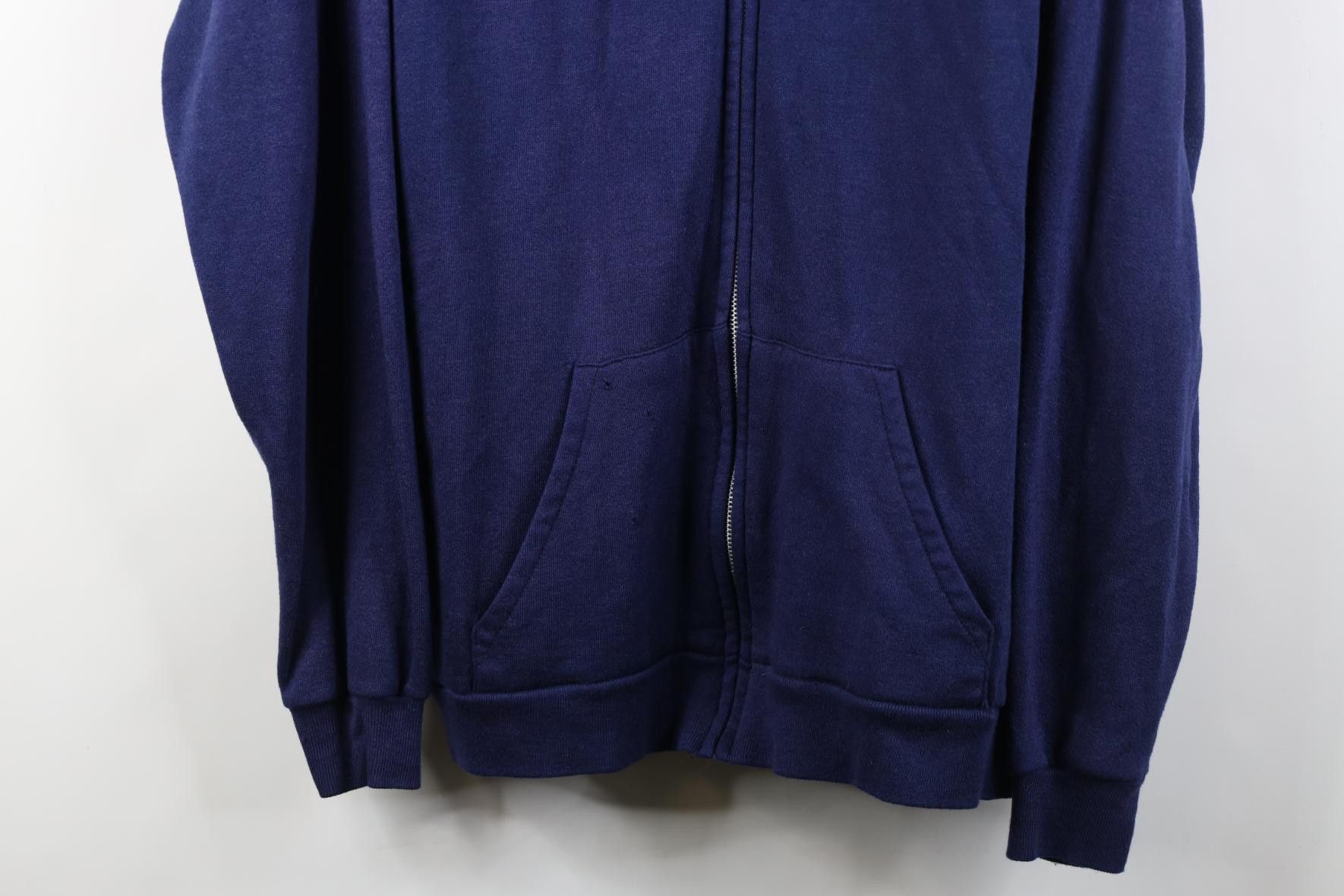 Vintage Vintage 70s 80s Streetwear Full Zip Hoodie Sweatshirt USA Size US XL / EU 56 / 4 - 3 Thumbnail