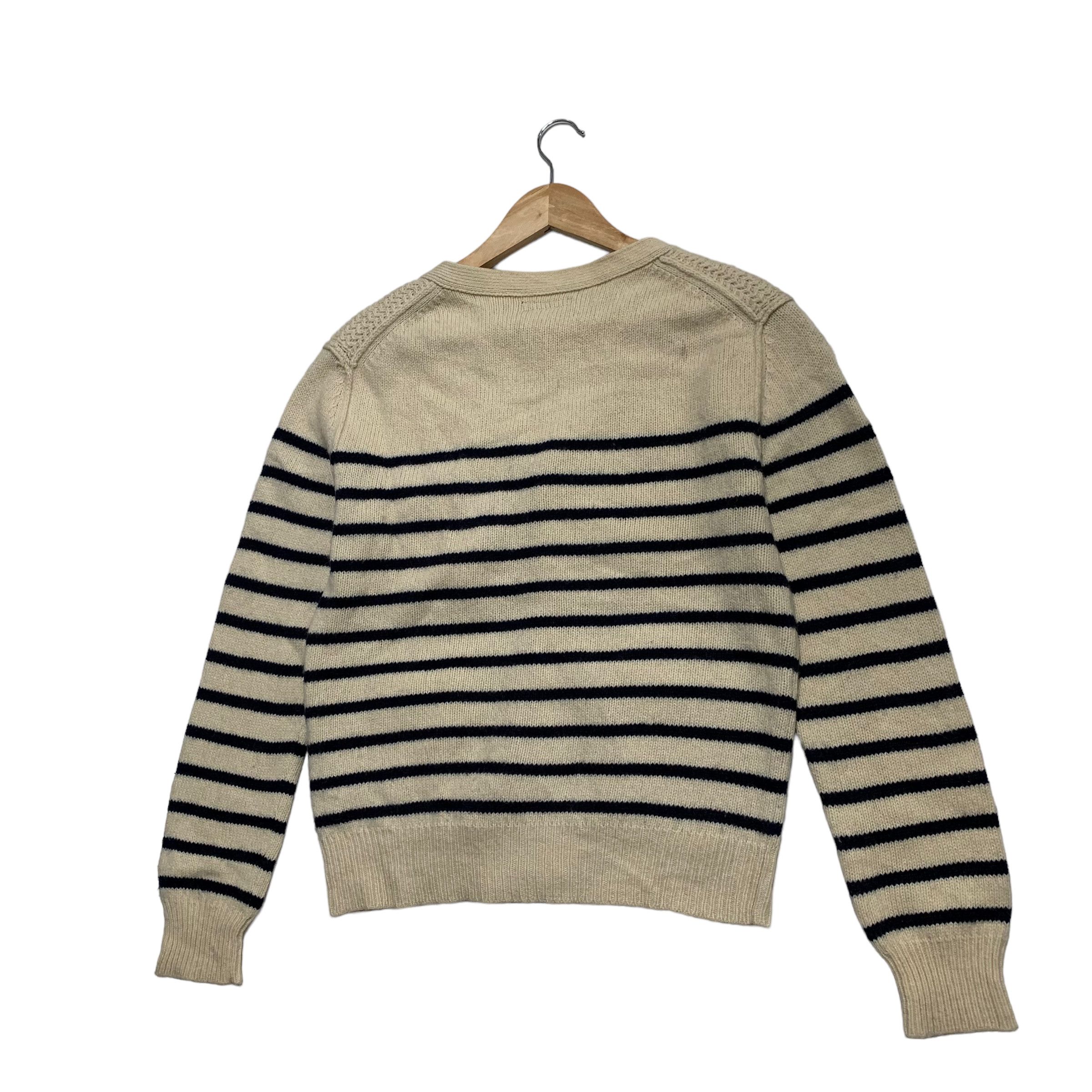 Blue Blue Japan Blue Blue Japan Stripe Knitwear Sweater Size US M / EU 48-50 / 2 - 8 Thumbnail