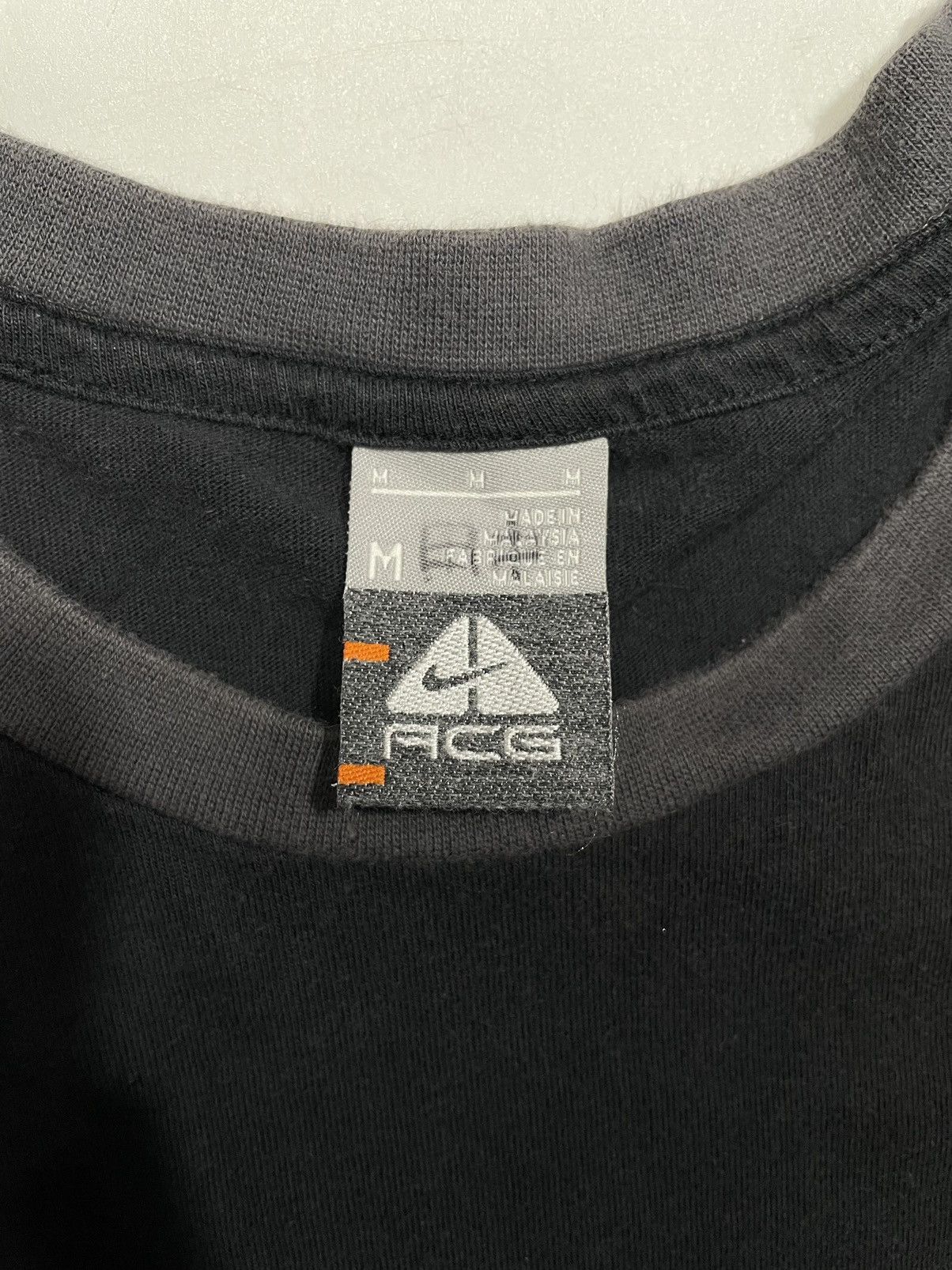 Nike ACG × Vintage Vtg Black Ringer Dirty Weekend Acg Nike outdoor M 170 88A Size M / US 6-8 / IT 42-44 - 4 Thumbnail