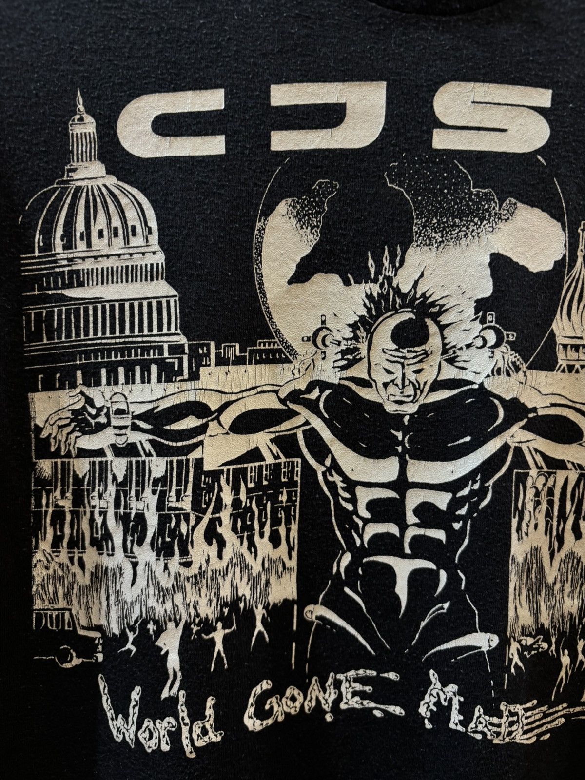 Band Tees CJSS vintage tee 80’s Size US M / EU 48-50 / 2 - 2 Thumbnail