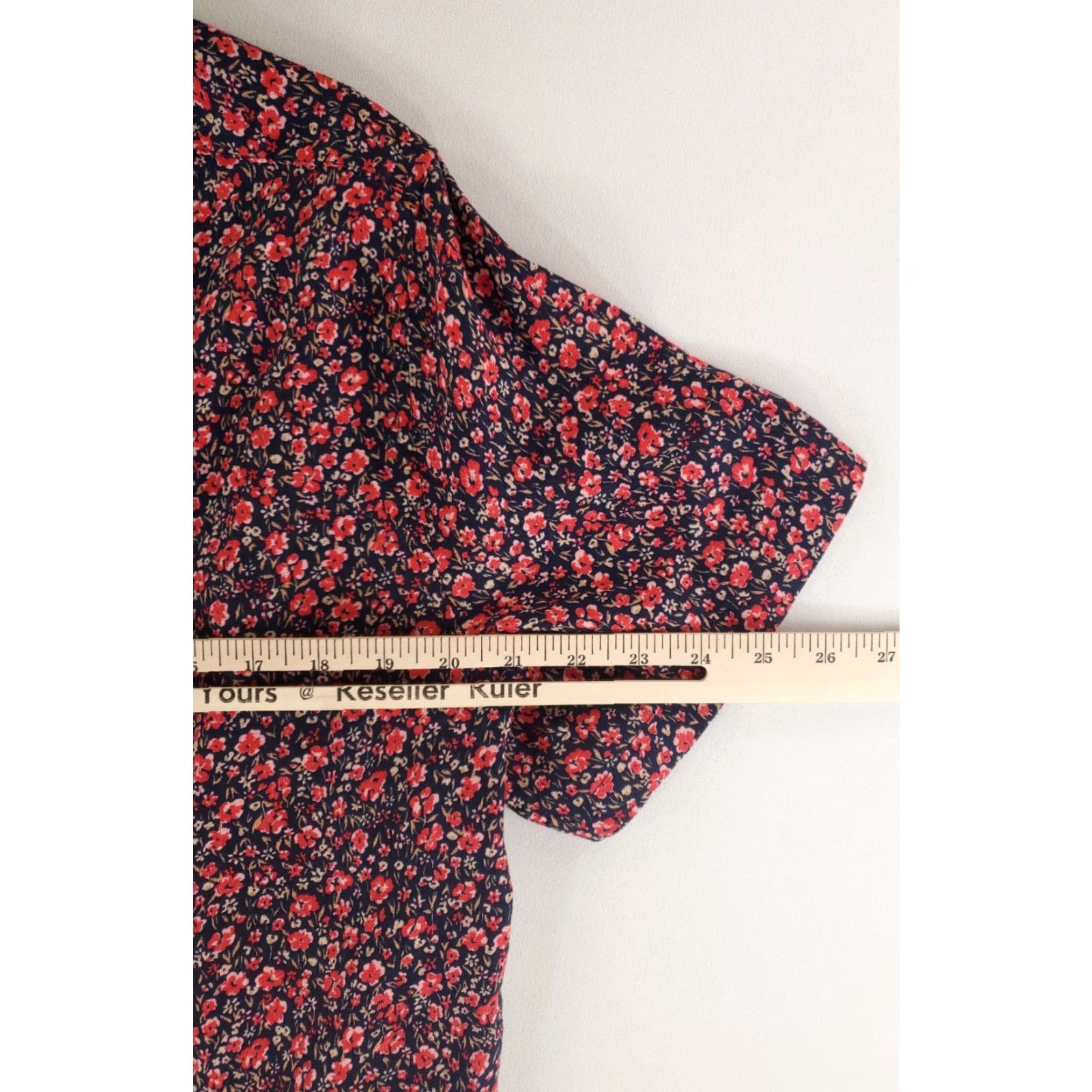 J.Crew J. Crew Shirt Short Sleeve 100% Linen Button Up Slim Flowers Pattern Mens M Multicolor Shirt Size US M / EU 48-50 / 2 - 4 Thumbnail