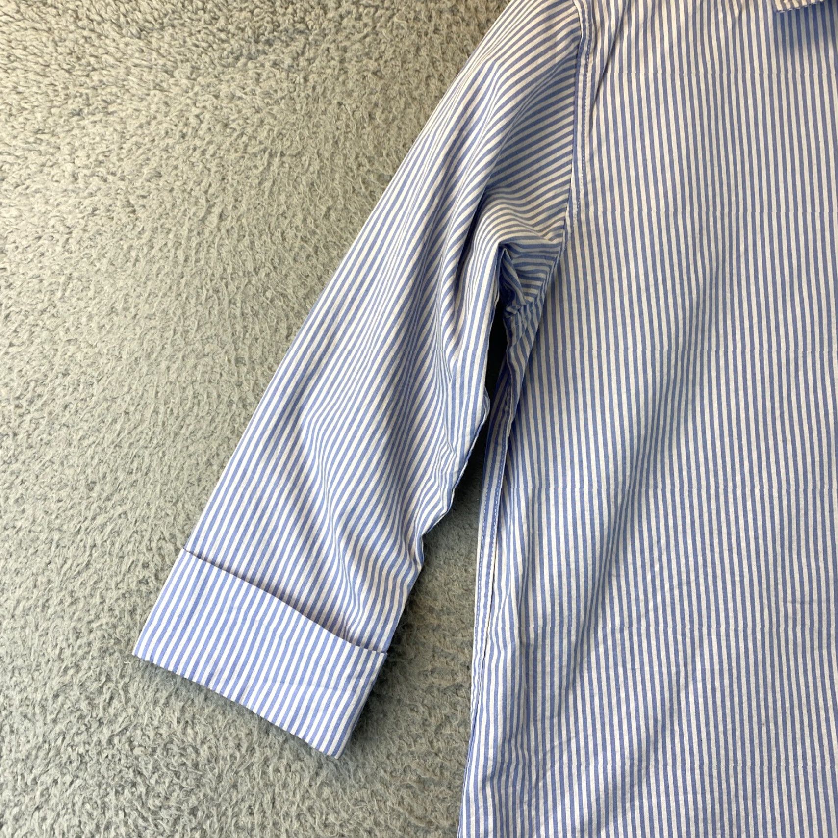 Ralph Lauren Ralph Lauren Shirt Men Adult S Button-Up 3/4 Sleeve Blue Cotton RLL Logo Striped Casual Mens Size US S / EU 44-46 / 1 - 6 Thumbnail