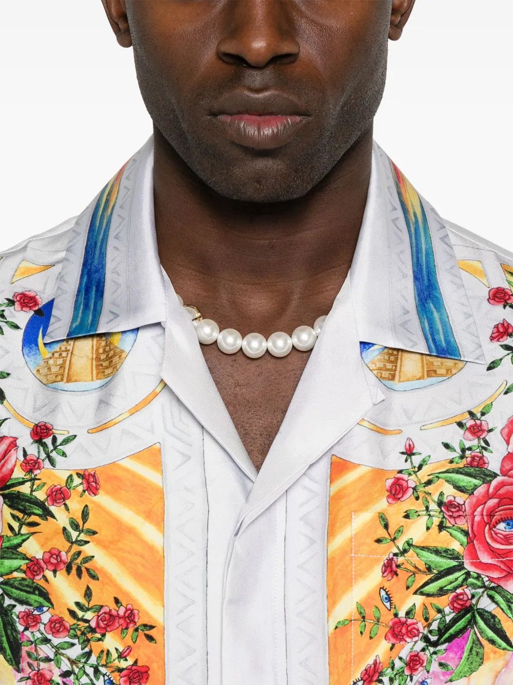 Casablanca o1y0526 Patterned Shirt in Multicolor Size US S / EU 44-46 / 1 - 4 Thumbnail