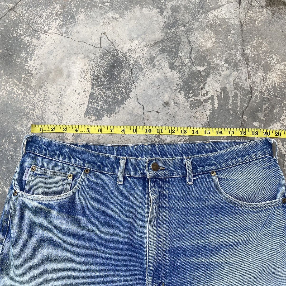Carhartt VTG TRASHED CARHARTT Made In USA Crop Jeans Size US 40 / EU 56 - 9 Thumbnail