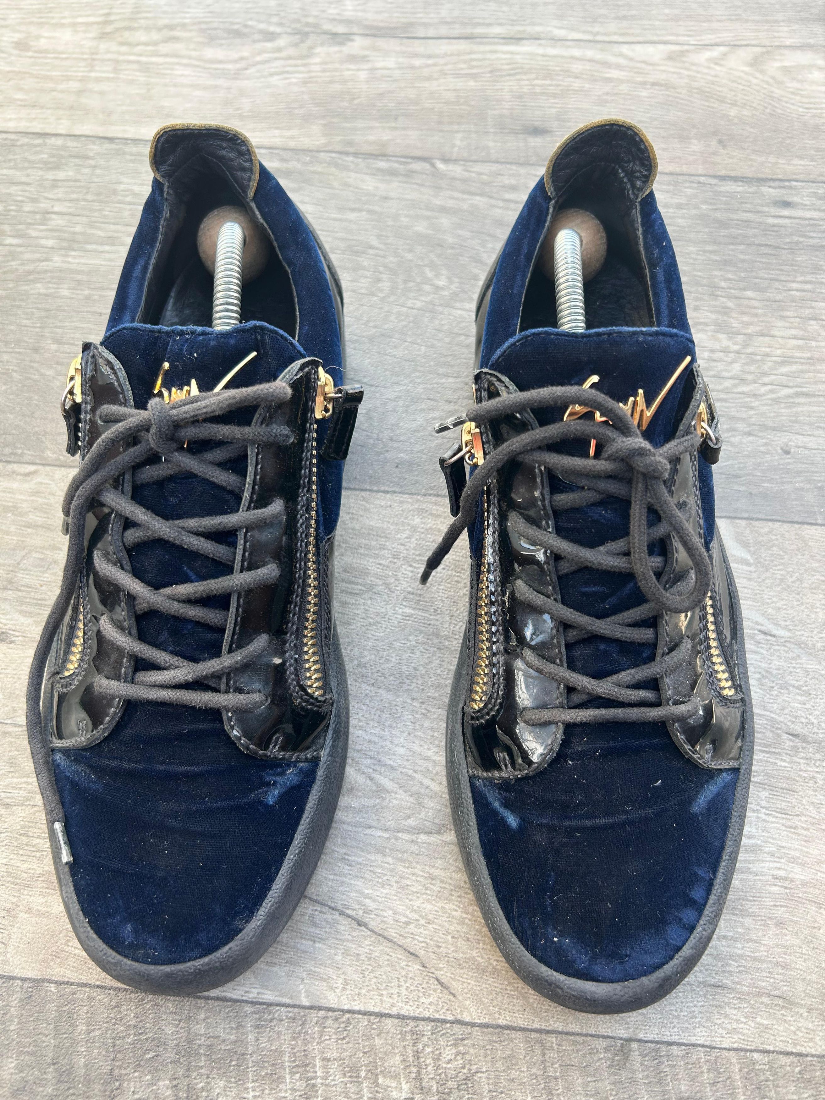 Giuseppe Zanotti Giuseppe Zanotti Frankie Low Top Sneakers Sz 43 Size US 10 / EU 43 - 1 Thumbnail