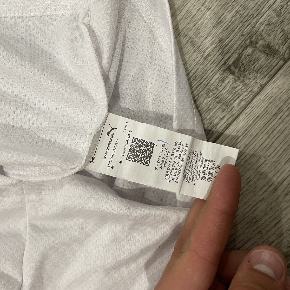 Puma Puma Olympique Marseille uber eats jersey droit au but tee Size US XL / EU 56 / 4 - 4 Thumbnail