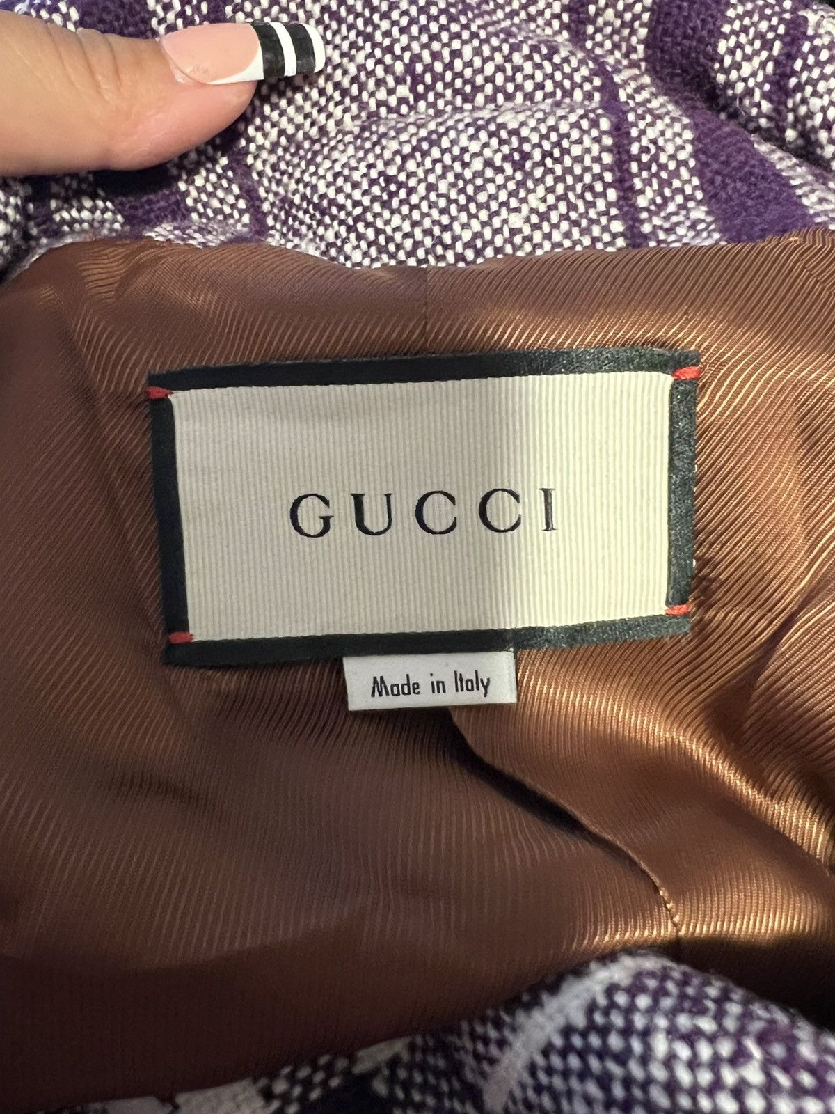 Gucci Gucci plaid print cape Size XS / US 0-2 / IT 36-38 - 8 Thumbnail