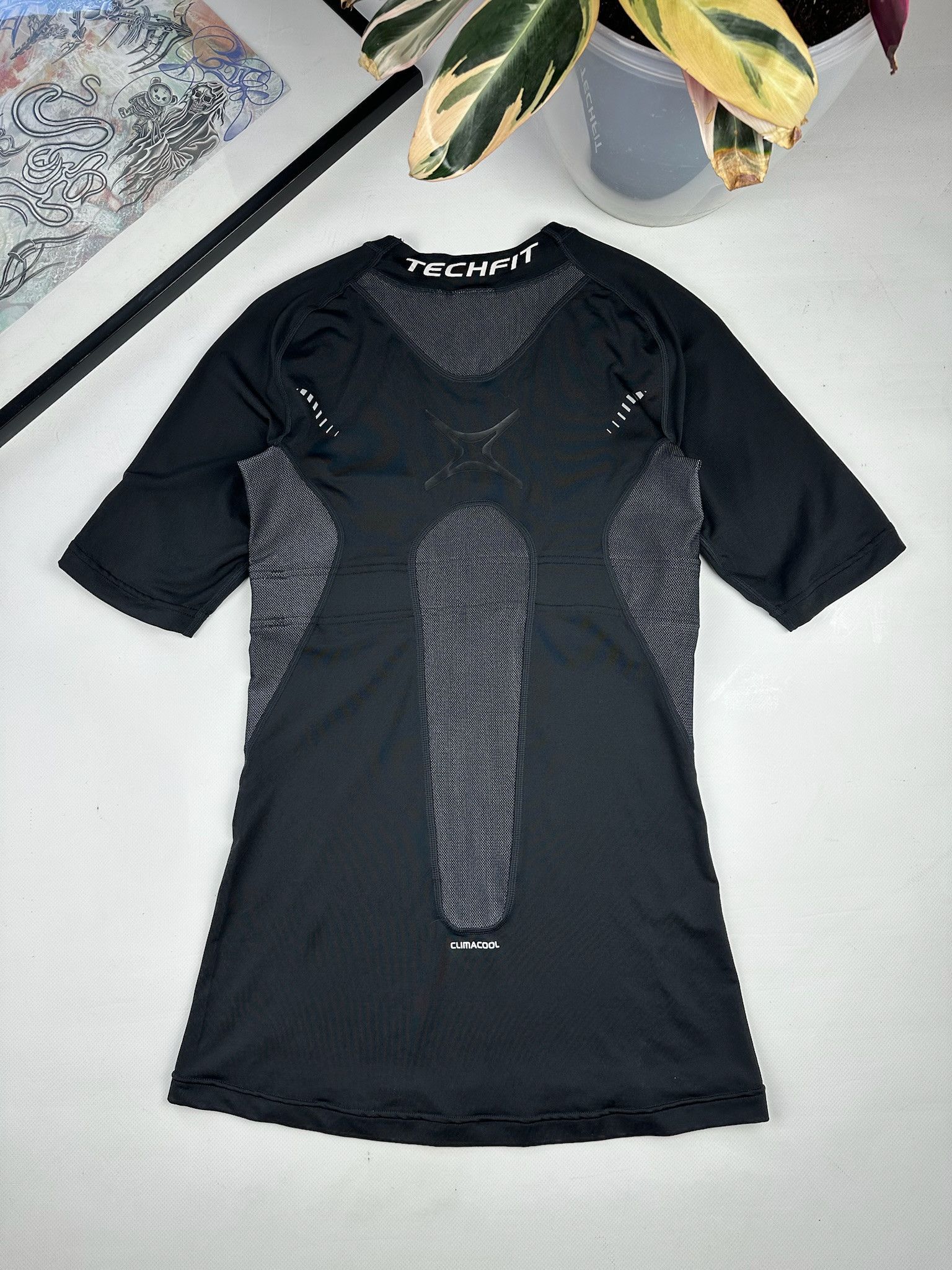 Adidas Adidas Techfit climacool techno rave shirt msbhv style Size US M / EU 48-50 / 2 - 6 Thumbnail
