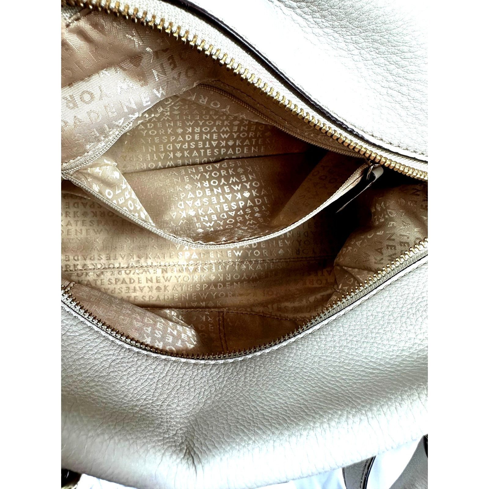 Kate Spade Kate Spade Grant Park Hadlen Crossbody Leather Moussfrost Size ONE SIZE - 13 Thumbnail