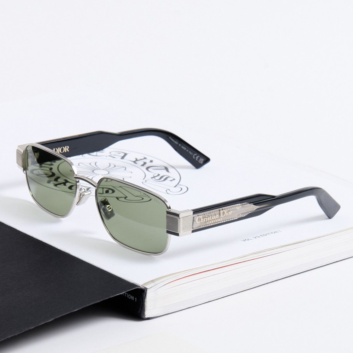 Dior CHRISTIAN DIOR LABEL S2U F0C0 SUNGLASSES Size ONE SIZE - 2 Thumbnail