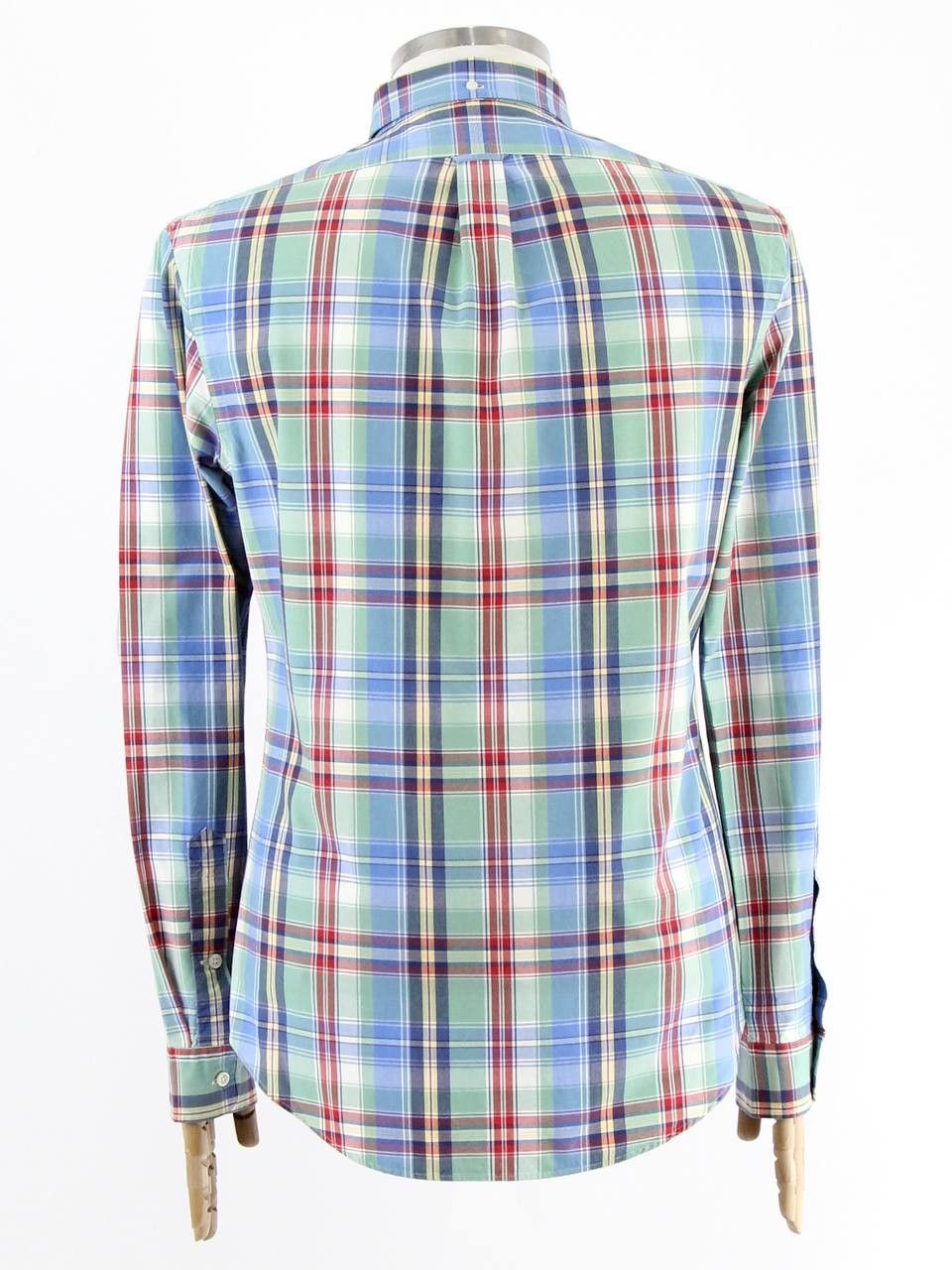 Polo Ralph Lauren POLO RALPH LAUREN Checkered Slim Shirt Size US M / EU 48-50 / 2 - 3 Thumbnail