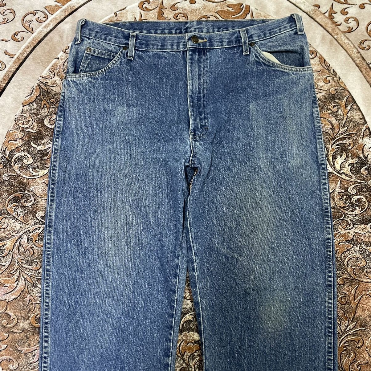 Dickies 🔥Vintage Dickies Skateboard Distress Relaxed Denim Jeans Size US 38 / EU 54 - 2 Thumbnail