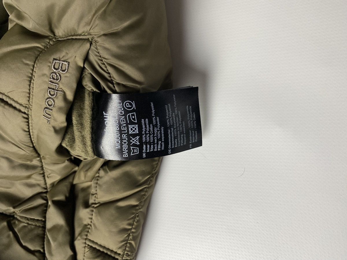 Barbour Barbour Leven Quilt Zip Light Bomber Jacket Green size S Size US S / EU 44-46 / 1 - 5 Thumbnail