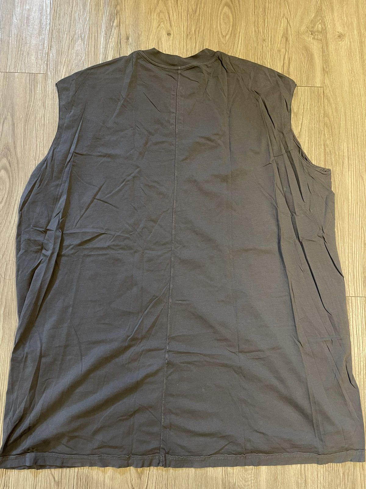 Rick Owens Drkshdw Rick Owens SS19 Tank Top (Flint) Size US XL / EU 56 / 4 - 7 Thumbnail