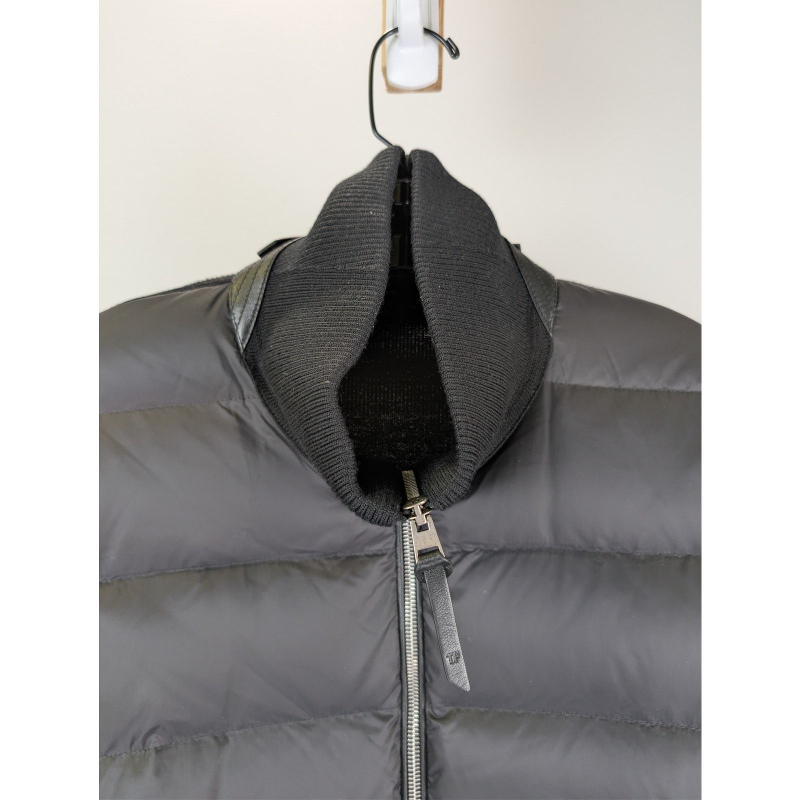 Tom Ford o1rshd1 CC20 Media Puffer Front Merino Wool Cardigan Jacket Size US M / EU 48-50 / 2 - 7 Thumbnail