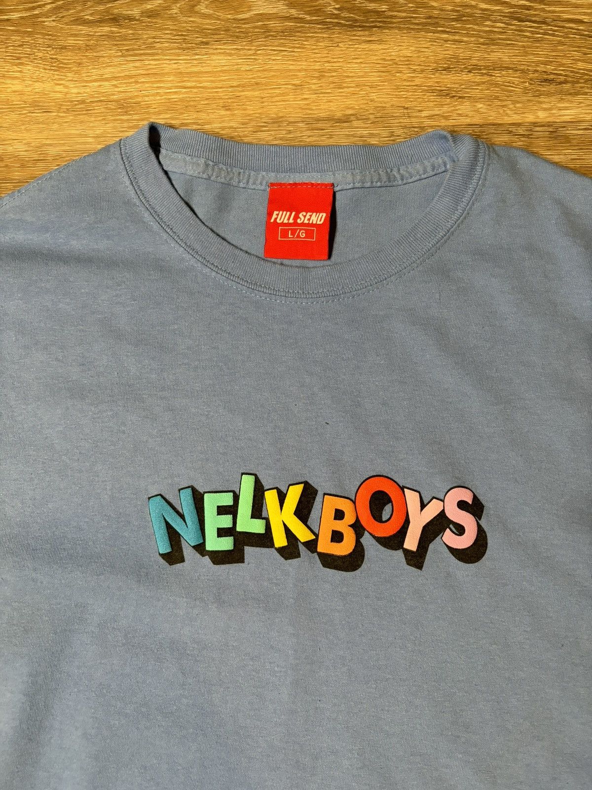 Full Send Full Send Block Letter Tee Size US L / EU 52-54 / 3 - 2 Thumbnail