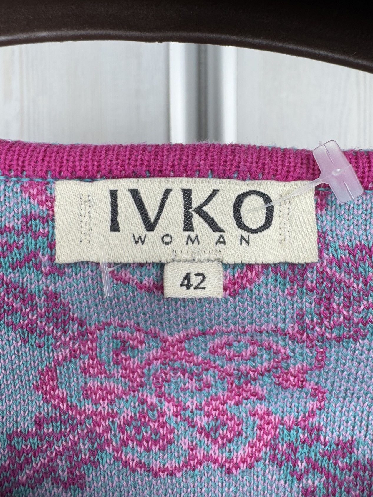 Other Ivko Womens Jacquard Cardigan Jacket size 42 Size XL / US 12-14 / IT 48-50 - 9 Thumbnail