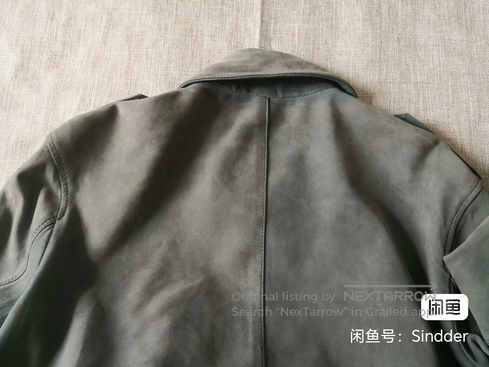 Burberry Burberry Men's Leather Jacket. Size US M / EU 48-50 / 2 - 9 Thumbnail