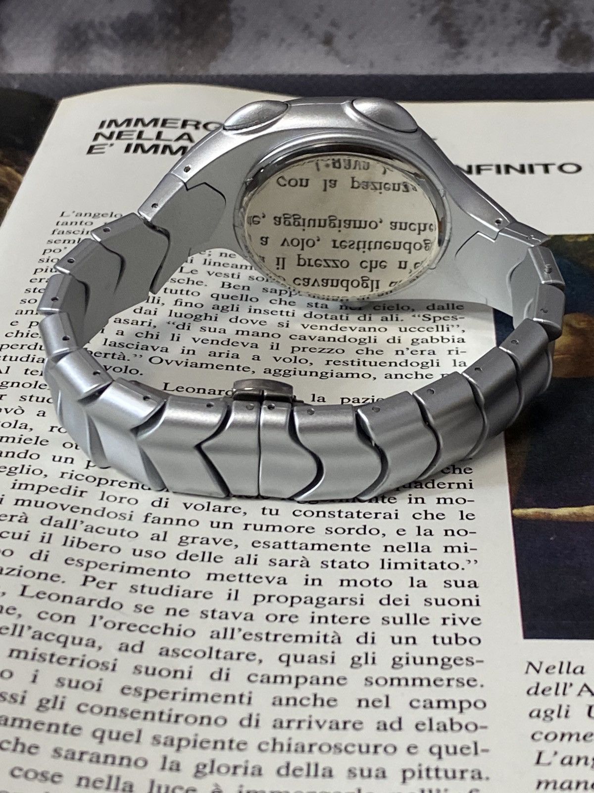Japanese Brand Very Rare Futuristic Bio-Organic Silver Watch Cyber Y2K 00s Size ONE SIZE - 7 Thumbnail