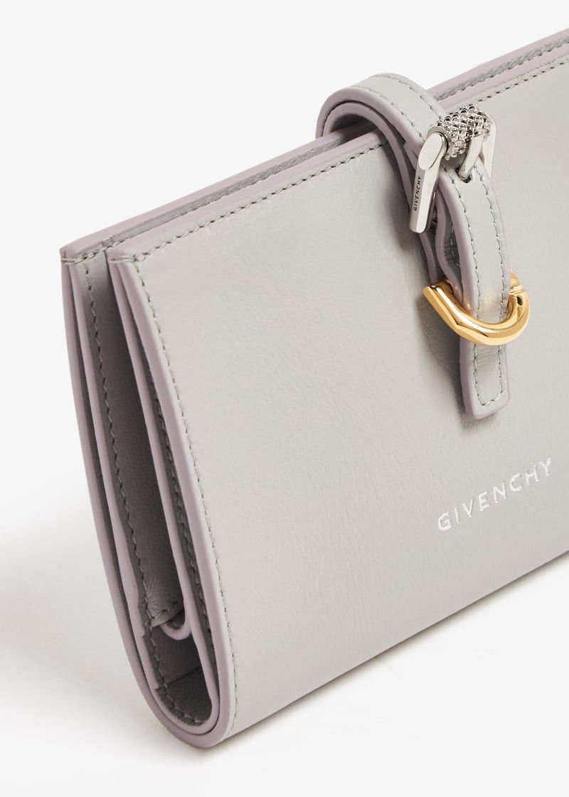 Givenchy o1w1db10525 Size: OS/Voyou Bifold Wallet in Grey Size ONE SIZE - 3 Thumbnail