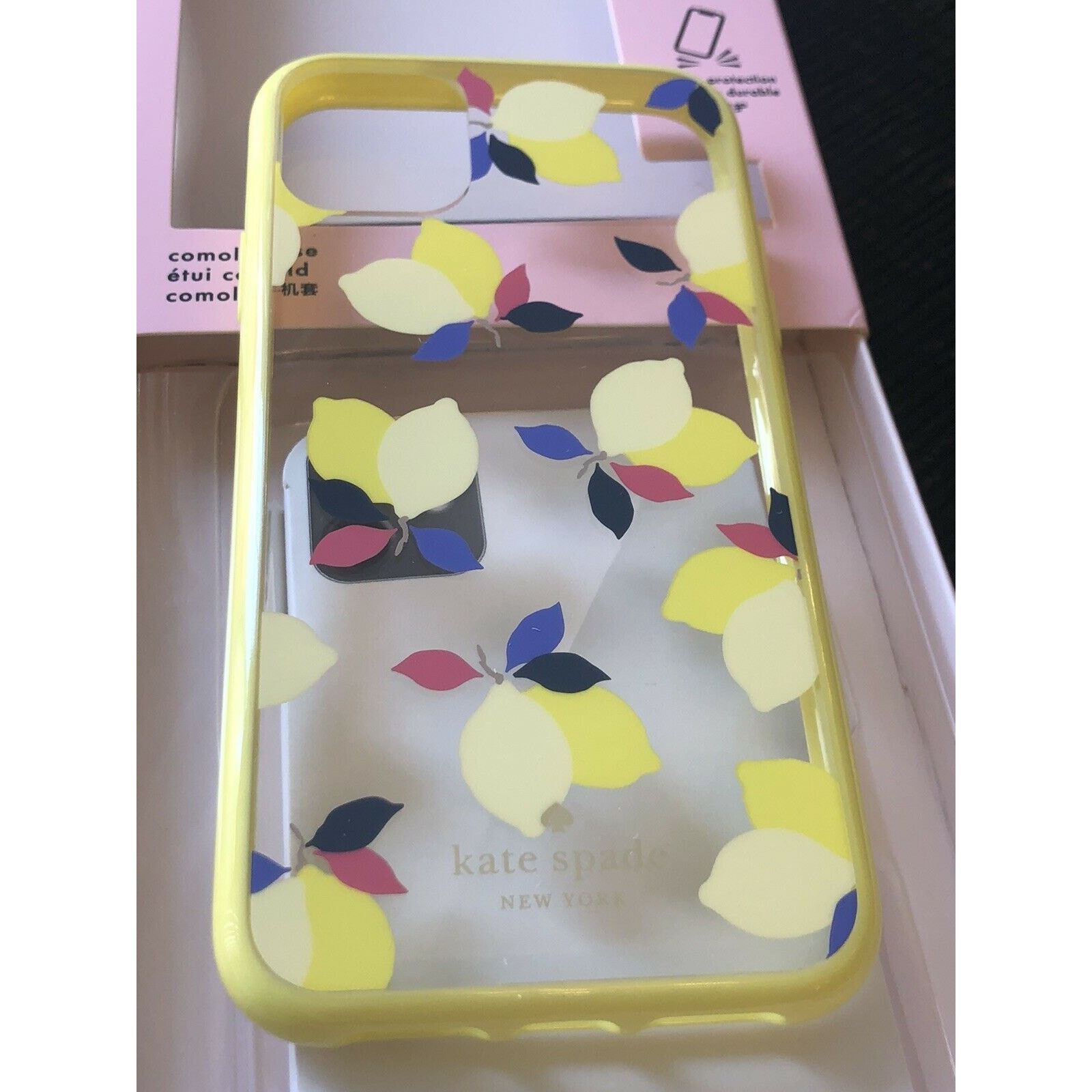 Kate Spade Kate Spade Clear Lemons Prints IPhone 11 Pro New Phone Case Size ONE SIZE - 4 Thumbnail