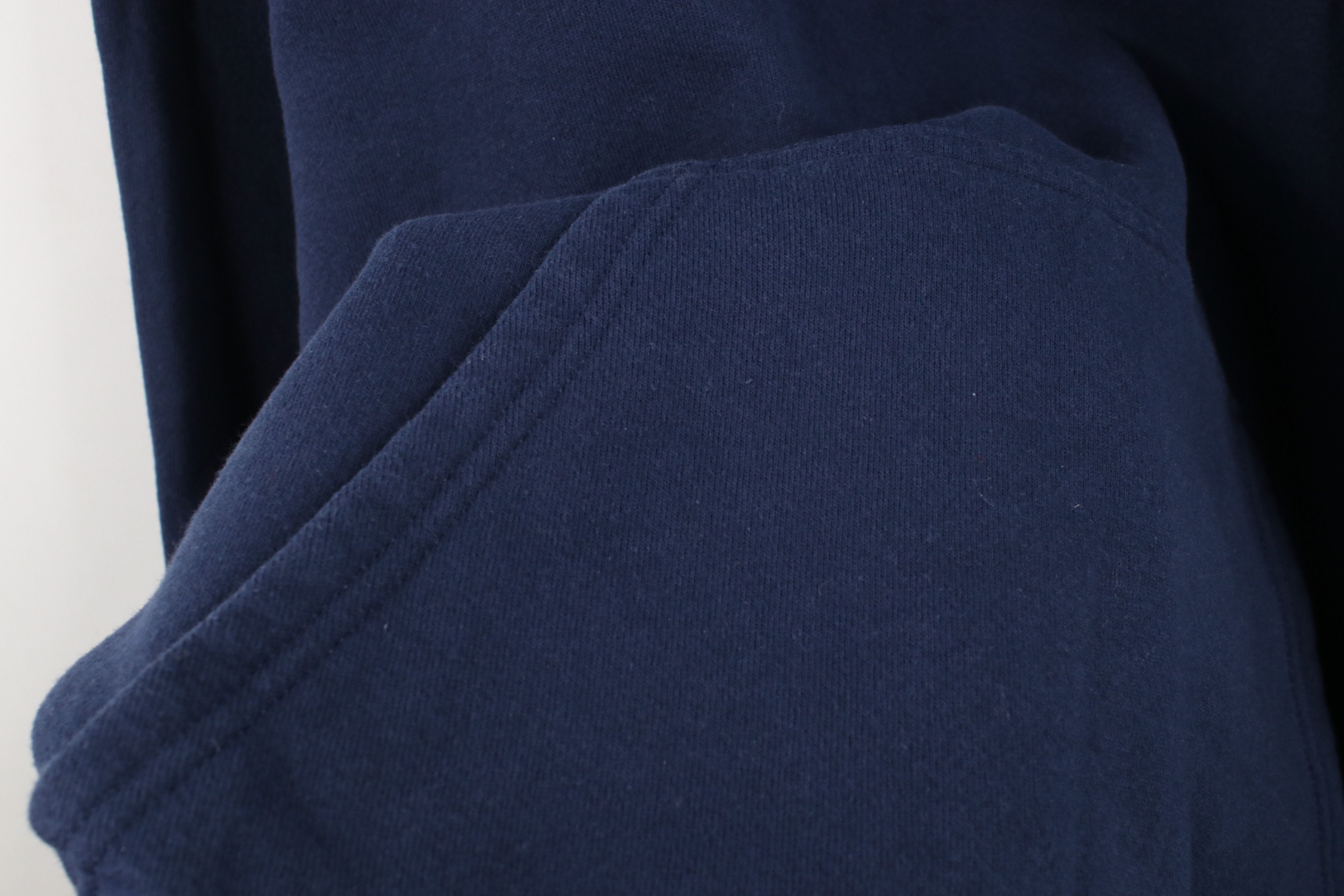 Nike Vintage 90s Y2K Nike Spell Heavyweight Hoodie Navy Blue USA Size US L / EU 52-54 / 3 - 10 Thumbnail