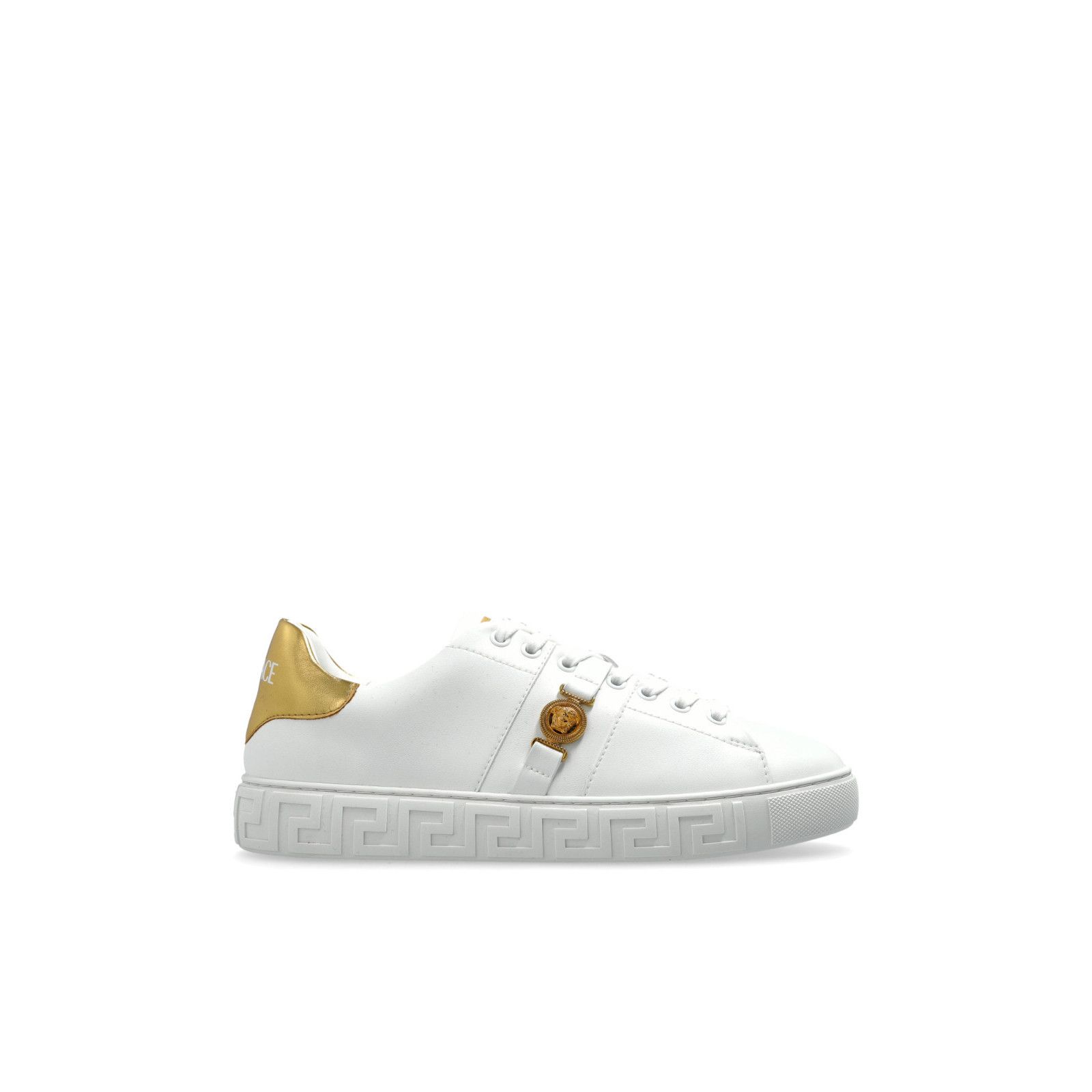 VERSACE Women's White Sports Shoes New And Authentic (Women'