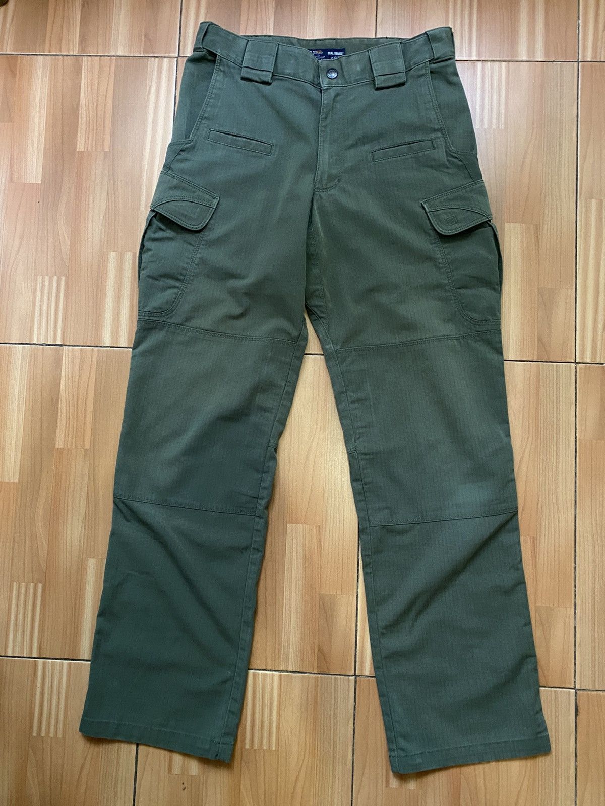 5.11 5.11 Tactical Strike Pants Men's Olive Tactical Pants Size US 28 / EU 44 - 2 Thumbnail