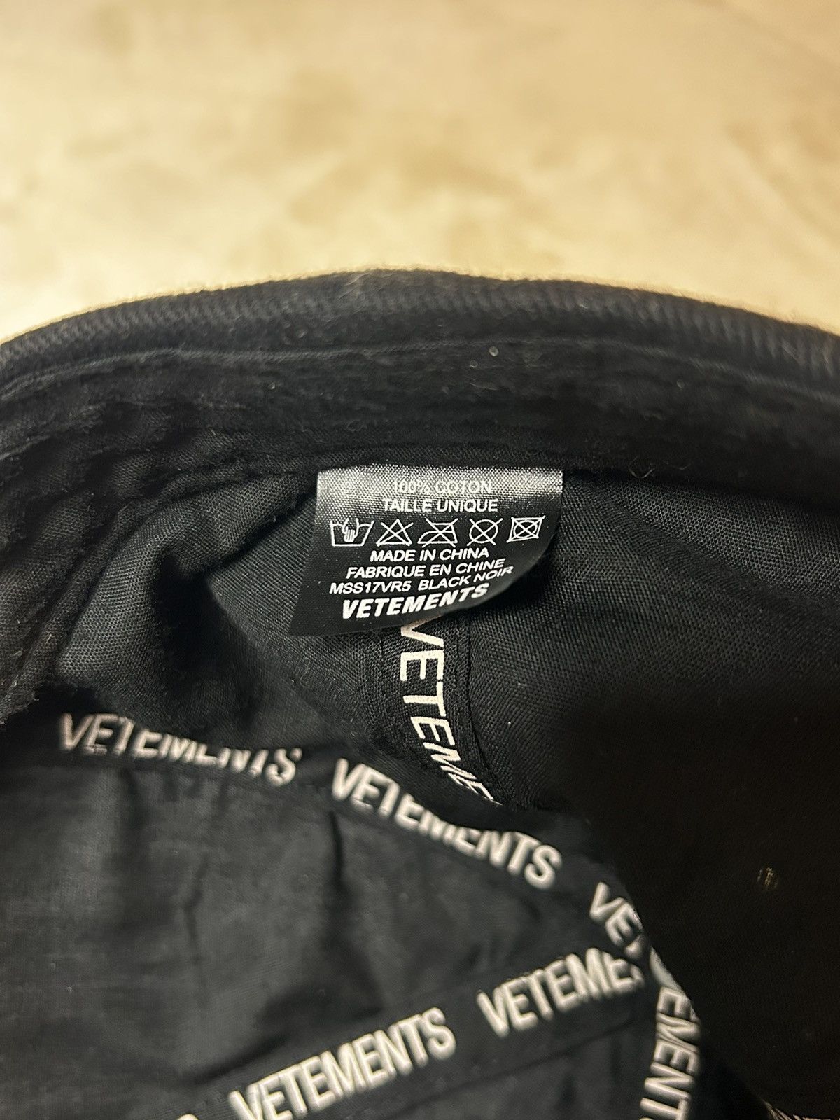 Vetements Vetements Securite Hat Size ONE SIZE - 4 Thumbnail