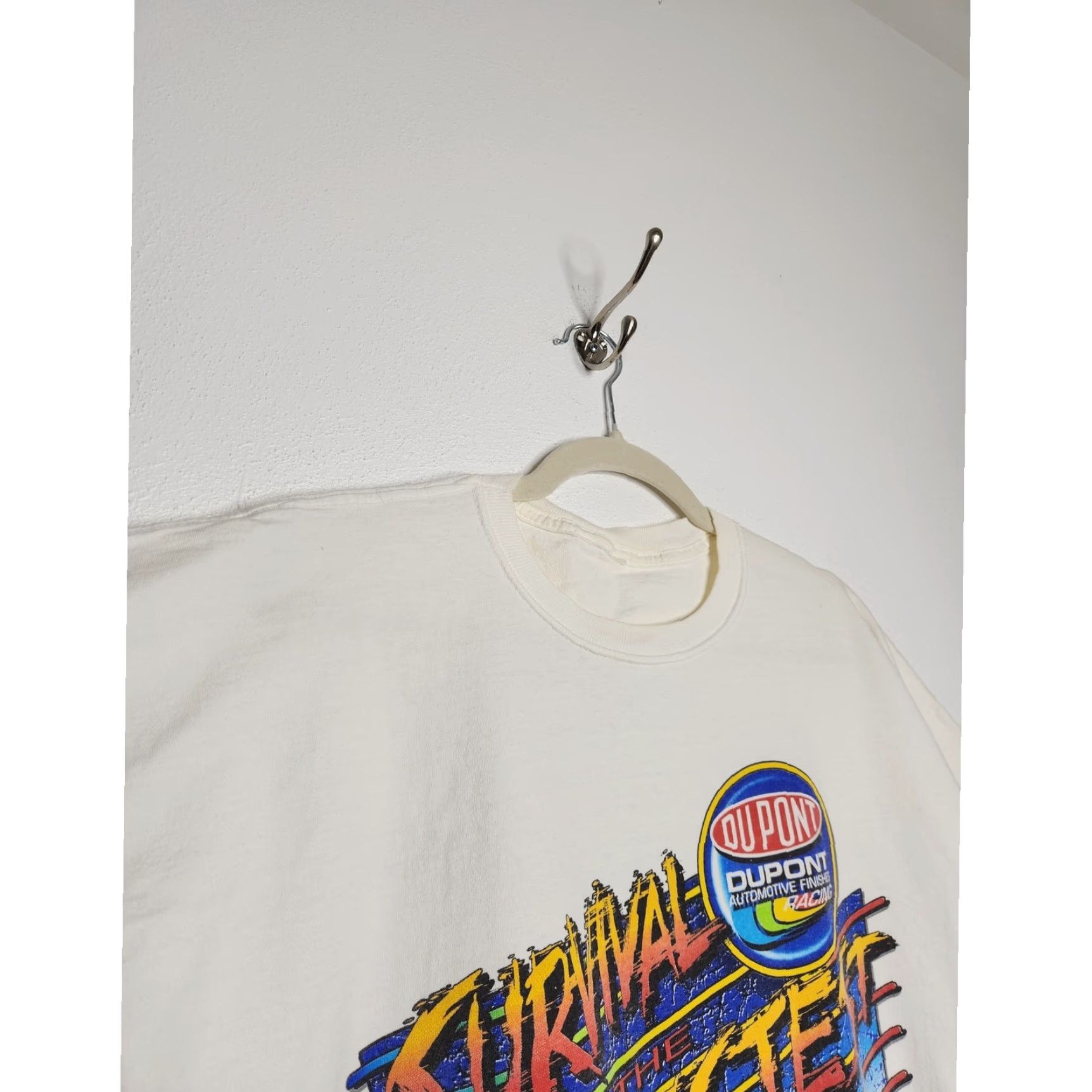 NASCAR VINTAGE Jeff Gordon Double Sided Nascar Racing Dupont 90s White AOP Shirt Unisex Adults 2XL Size US XXL / EU 58 / 5 - 3 Thumbnail