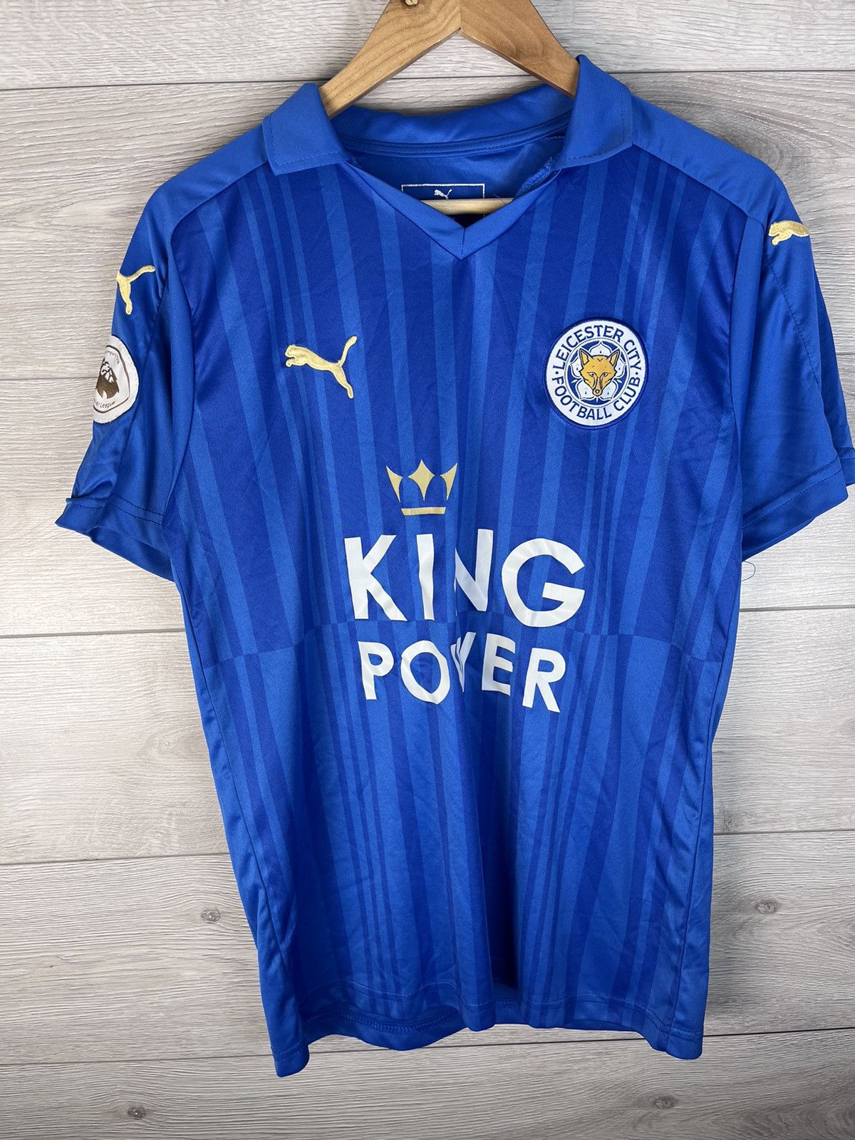 Puma Men’s soccer jersey Puma FC Leister Sity size M 2015/16s Size US M / EU 48-50 / 2 - 4 Thumbnail