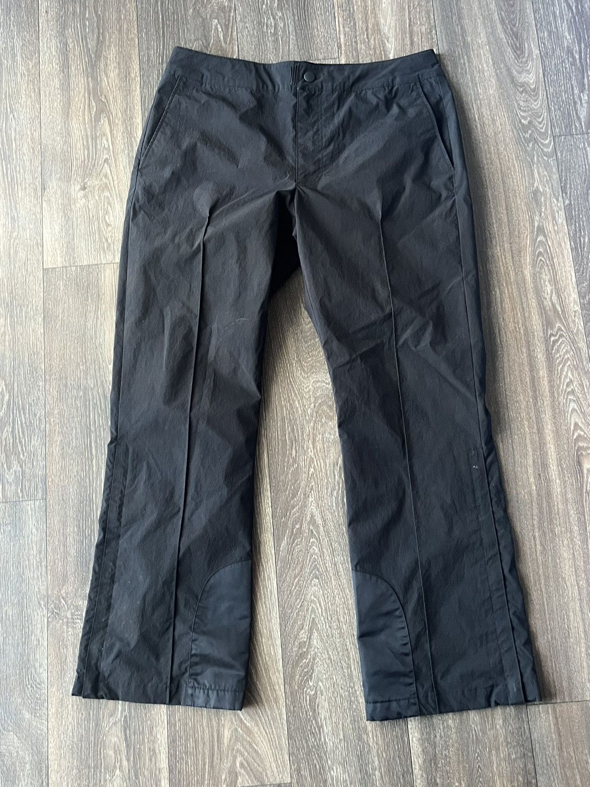 image of Acne Studios Shell Pants in Black, Men's (Size 34)