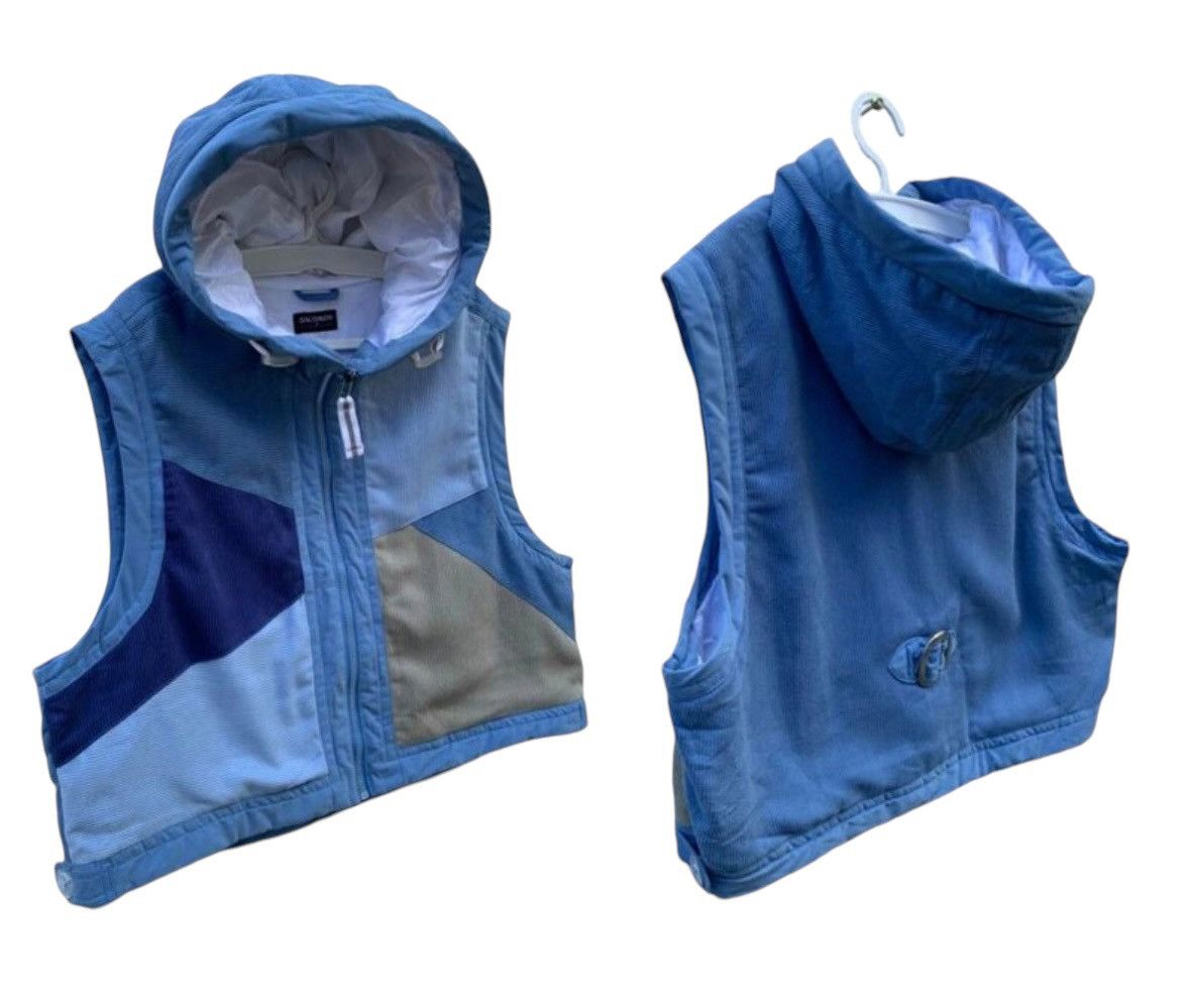 Japanese Brand × Salomon Salomon Zipeer Vest Hoodie Size L / US 10 / IT 46 - 6 Thumbnail