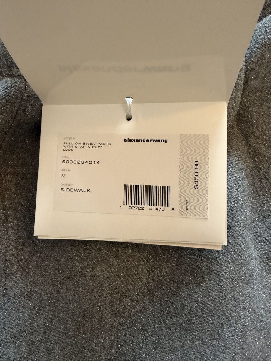 Alexander Wang ****RARE FW/23 ALEXANDER WANG GLITTER DENSE SWEATPANTS Size US 34 / EU 50 - 2 Thumbnail