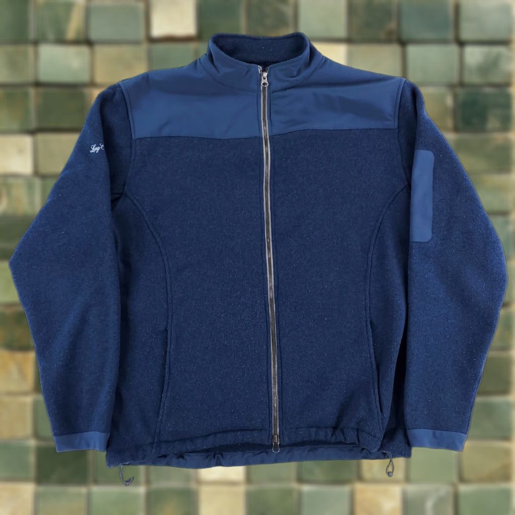 Peter Millar Peter Millar Crown Sport Full Zip Fleece Jacket Blue Long Sleeve Mens L Size US L / EU 52-54 / 3 - 1 Thumbnail
